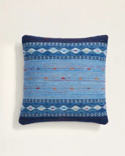 BLUE OCEAN SQUARE PILLOW