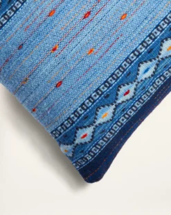 BLUE OCEAN SQUARE PILLOW