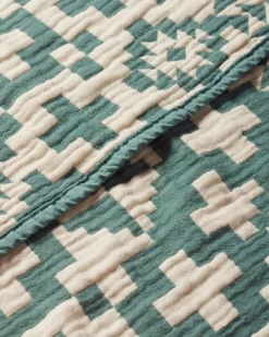BLUE RIDGE ORGANIC COTTON BABY BLANKET