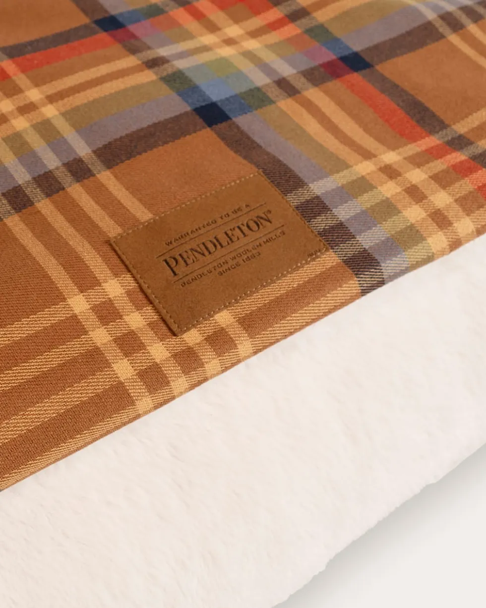 DESERT PLAID BURROW PET BED