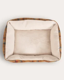 DESERT PLAID PET BED - KUDDLER