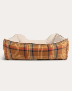 DESERT PLAID PET BED - KUDDLER