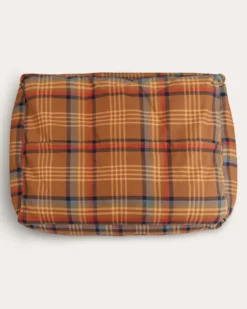 DESERT PLAID PET BED - KUDDLER