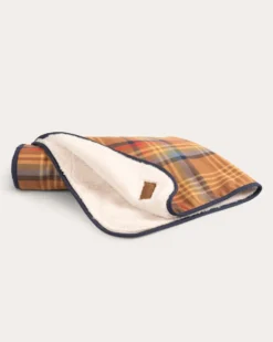 DESERT PLAID PET CRATE BLANKET