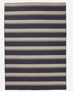 ECO-WISE WOOL PLAID/STRIPE BLANKET