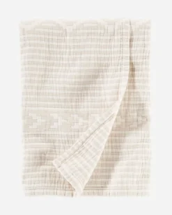 GANADO COTTON MATELASSE COVERLET