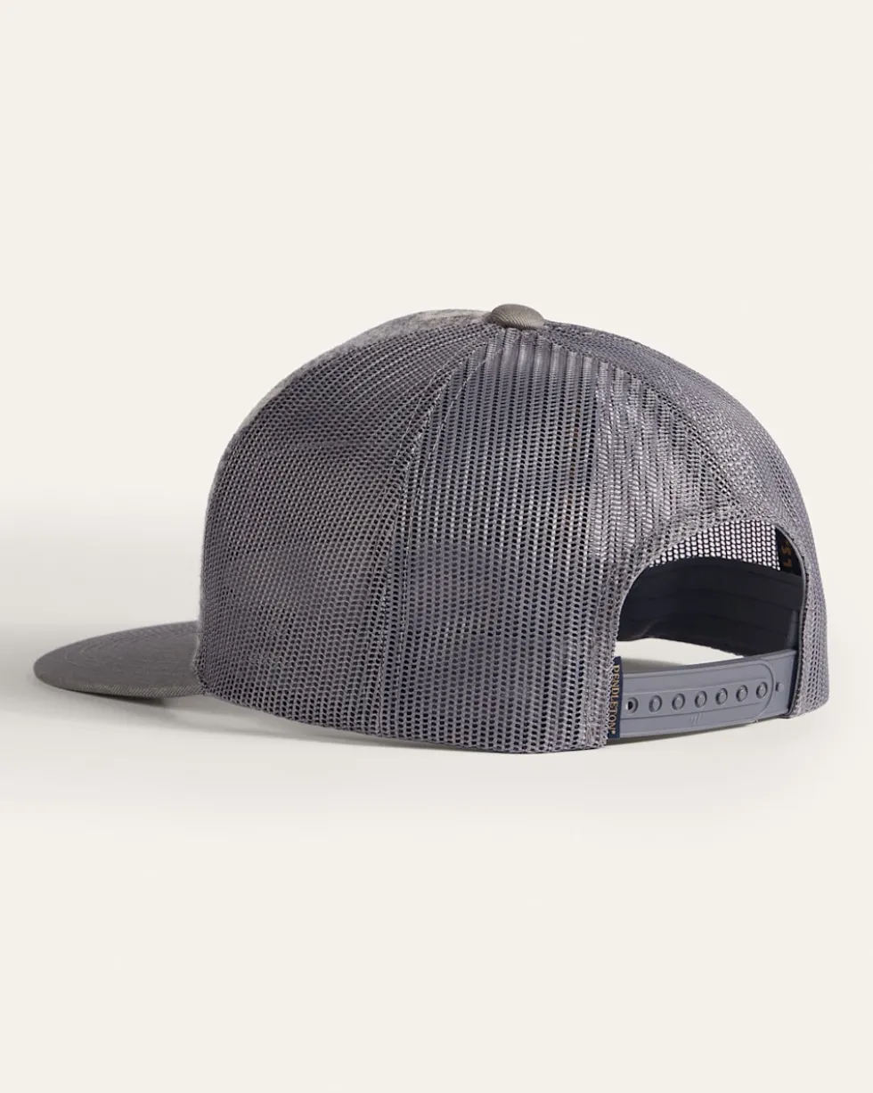 HARDING WOOL SIX PANEL TRUCKER HAT
