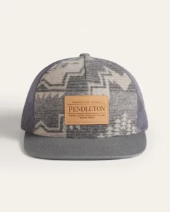 HARDING WOOL SIX PANEL TRUCKER HAT