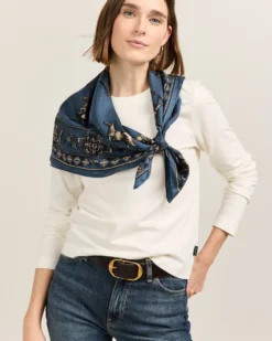 HERD OF HORSES SILK SCARF