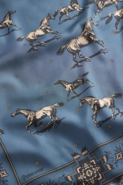 HERD OF HORSES SILK SCARF