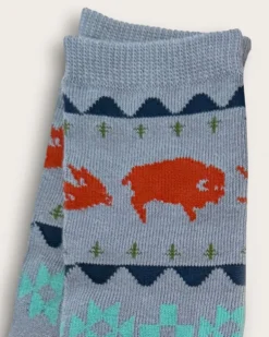 KIDS 2-PACK CRITTER CREW SOCKS