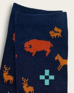 KIDS 2-PACK CRITTER CREW SOCKS