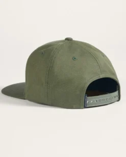 LOGO FLAT BRIM HAT