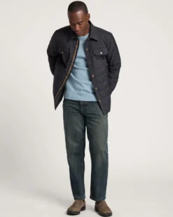 MEN'S ARROYO CRINKLE QUILTED SHIRT JACKET