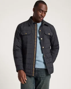 MEN'S ARROYO CRINKLE QUILTED SHIRT JACKET