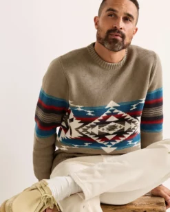 MEN'S BRIDGE CREEK COTTON SWEATER
