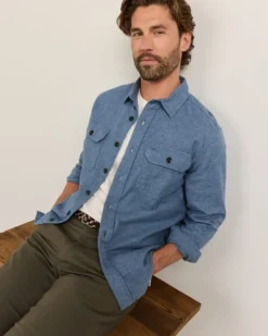 MEN'S BURNSIDE DOUBLEBRUSHED FLANNEL SHIRT