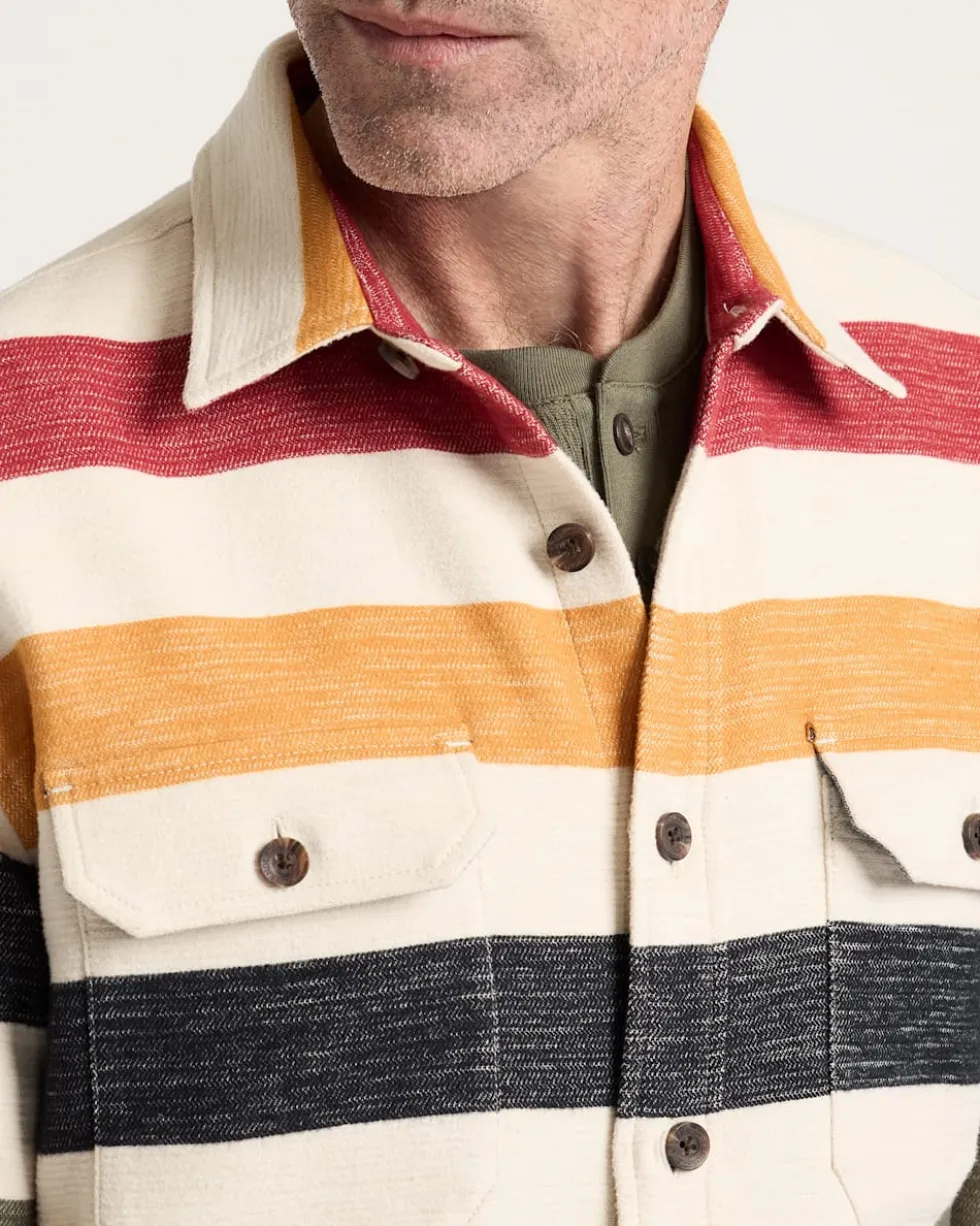 MEN'S GLACIER COTTON CHAMOIS DRIFTWOOD SHIRT