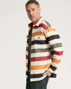 MEN'S GLACIER COTTON CHAMOIS DRIFTWOOD SHIRT