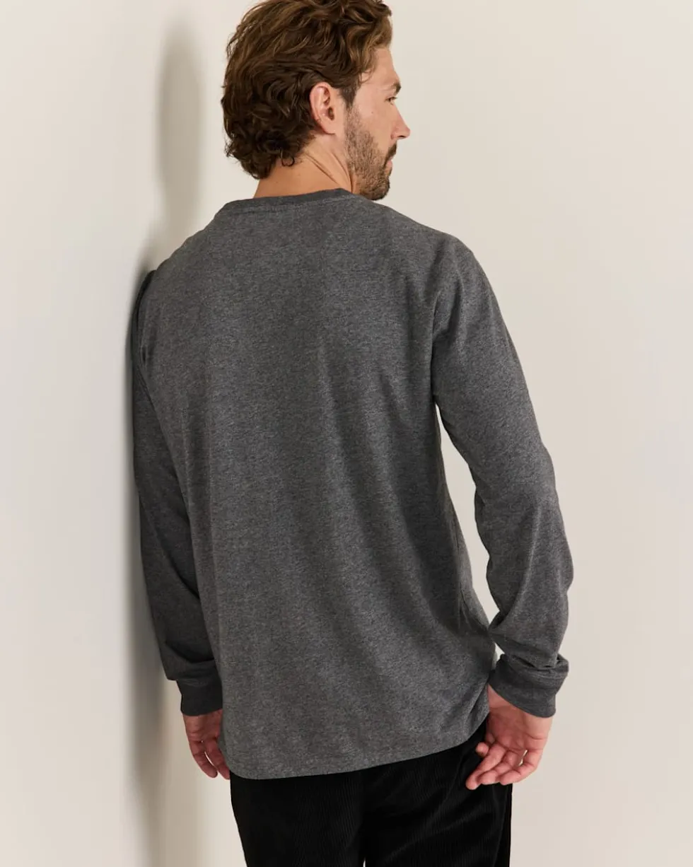 MEN'S LONG-SLEEVE DESCHUTES POCKET TEE