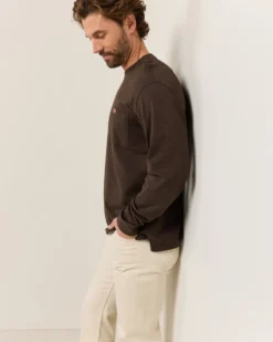 MEN'S LONG-SLEEVE DESCHUTES POCKET TEE