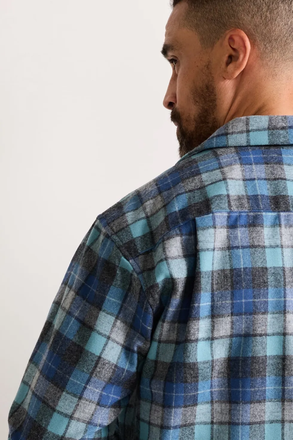 MEN'S PLAID BOARD SHIRT