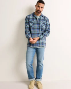 MEN'S PLAID BOARD SHIRT