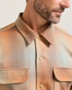 MEN'S PLAID BOARD SHIRT