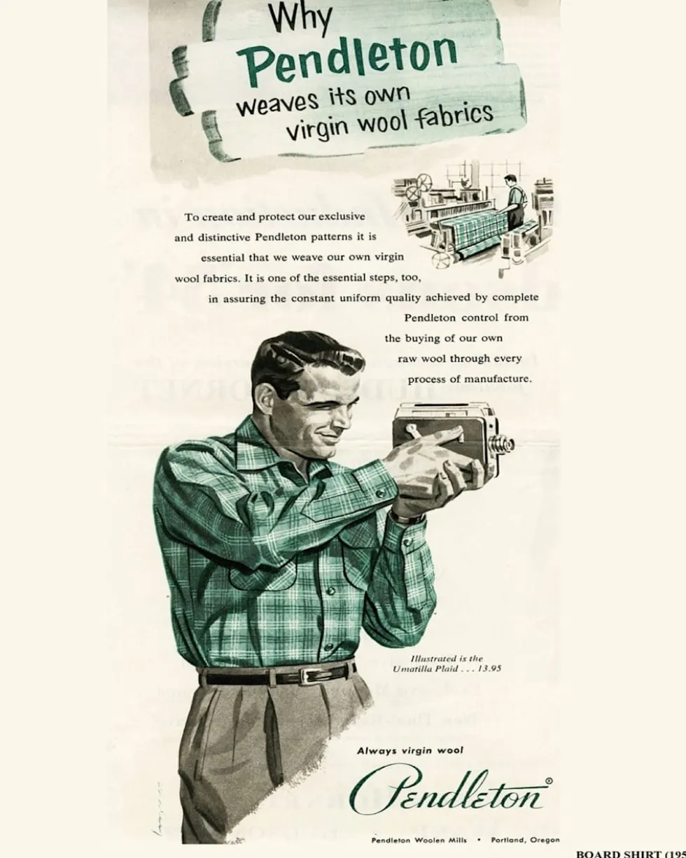 MEN'S PLAID BOARD SHIRT