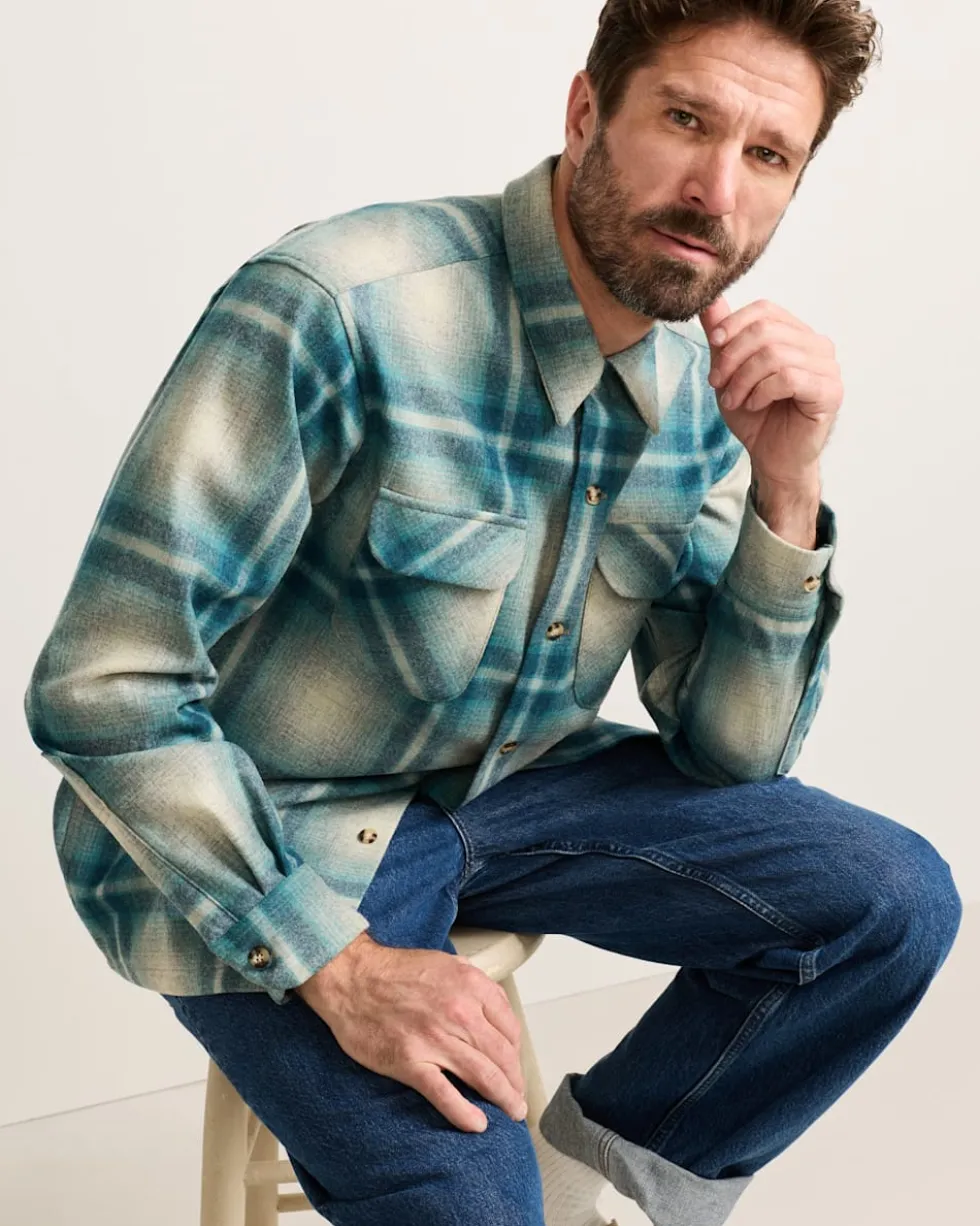 MEN'S PLAID BOARD SHIRT