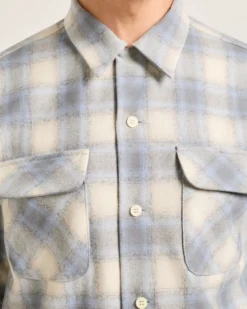 MEN'S PLAID BOARD SHIRT