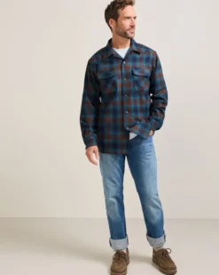 MEN'S PLAID BOARD SHIRT