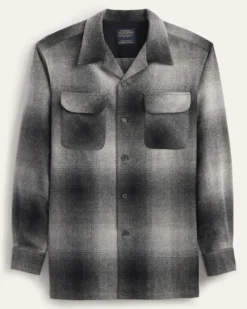 MEN'S PLAID BOARD SHIRT
