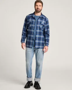 MEN'S PLAID BOARD SHIRT