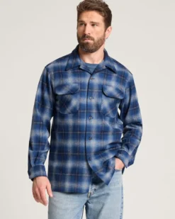 MEN'S PLAID BOARD SHIRT