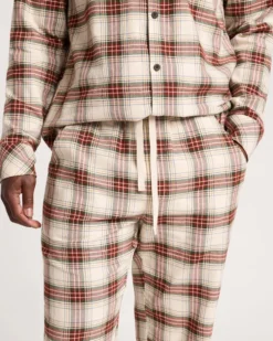 MEN'S PLAID FLANNEL PAJAMA SET