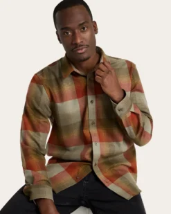 MEN'S PLAID LODGE SHIRT