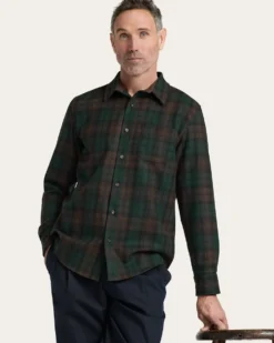 MEN'S PLAID LODGE SHIRT