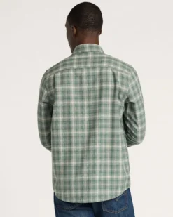 MEN'S PLAID MERINO LODGE SHIRT