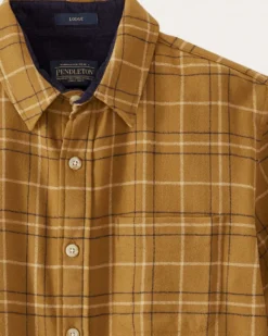 MEN'S PLAID MERINO LODGE SHIRT