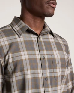 MEN'S PLAID MERINO LODGE SHIRT