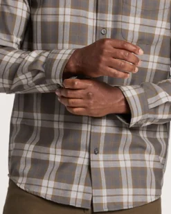 MEN'S PLAID MERINO LODGE SHIRT