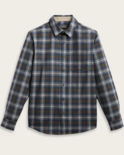 MEN'S PLAID MERINO LODGE SHIRT