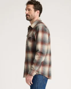 MEN'S PLAID SNAP-FRONT WESTERN CANYON SHIRT