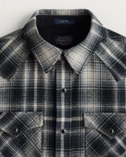 MEN'S PLAID SNAP-FRONT WESTERN CANYON SHIRT