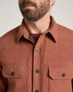 MEN'S QUILTED CPO JACKET