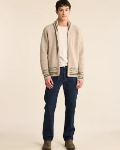 MEN'S SALMON FALLS LAMBSWOOL CARDIGAN