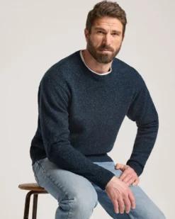 MEN'S SHETLAND COLLECTION SWEATER