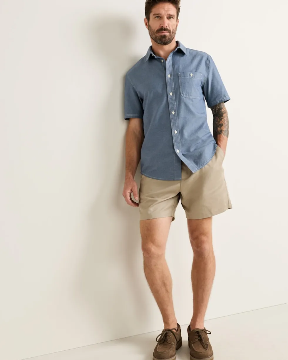 MEN'S SHORT-SLEEVE BAYSIDE SHIRT