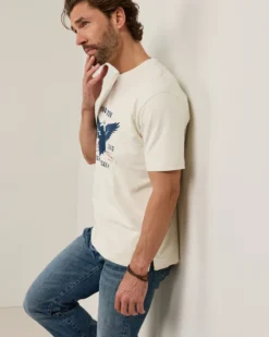 MEN'S SHORT-SLEEVE DESCHUTES EAGLE GRAPHIC TEE